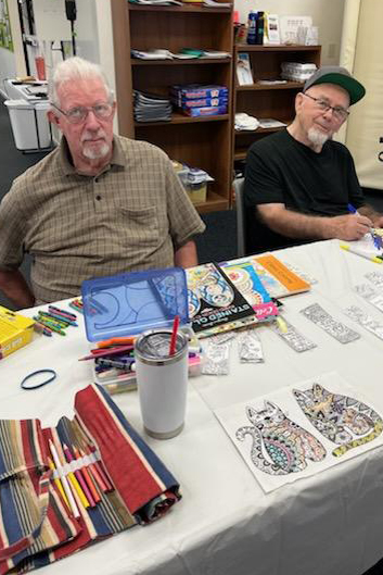 August 2024: Coloring Activity at the PAC