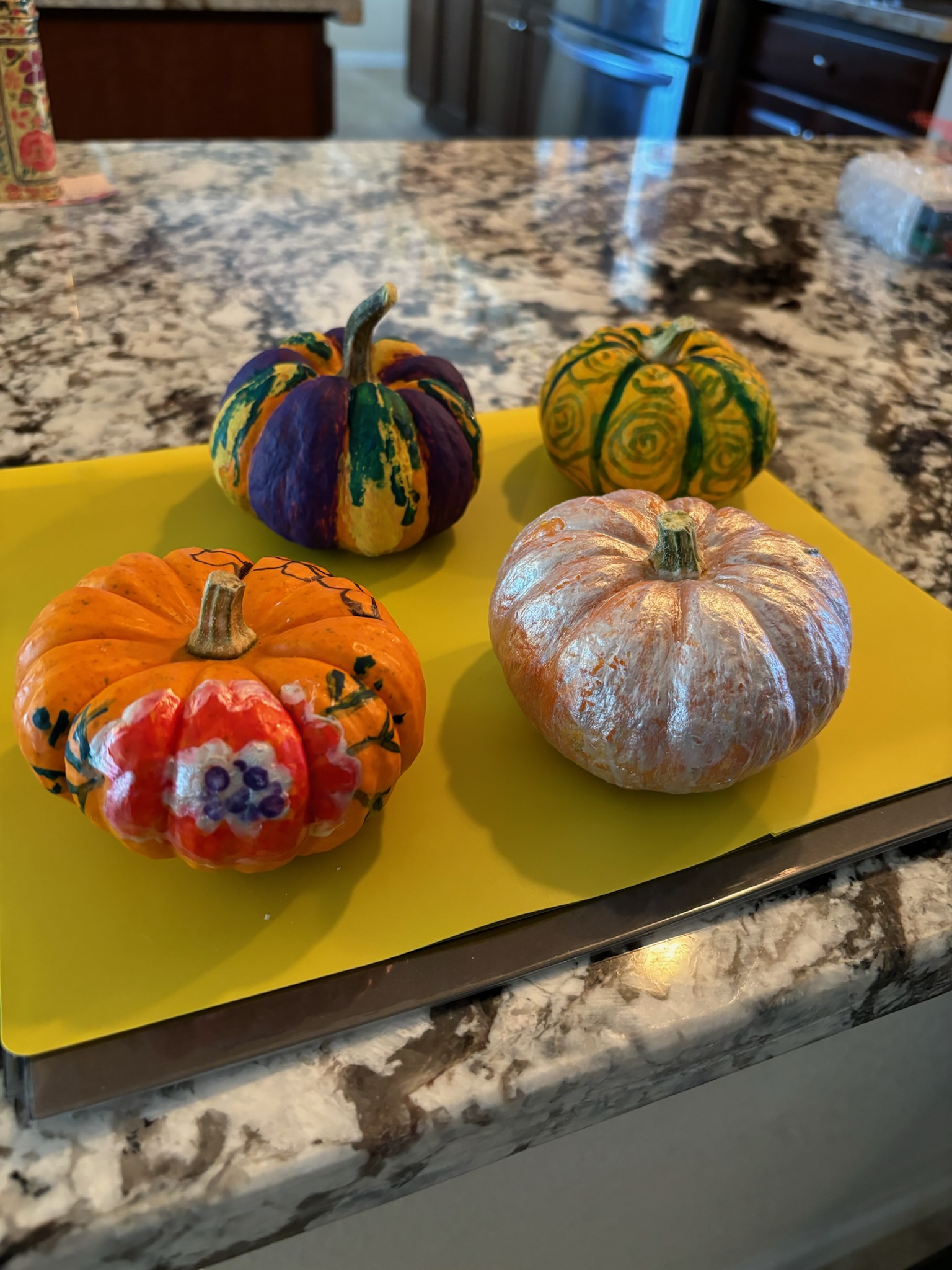 September 2024 Craft Session: Painted Pumpkins