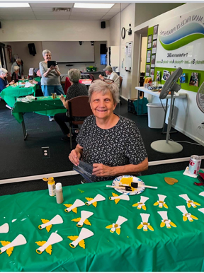 December 2024: Making tree ornaments for Festival of Trees