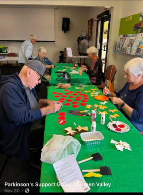 December 2024: Making tree ornaments for Festival of Trees