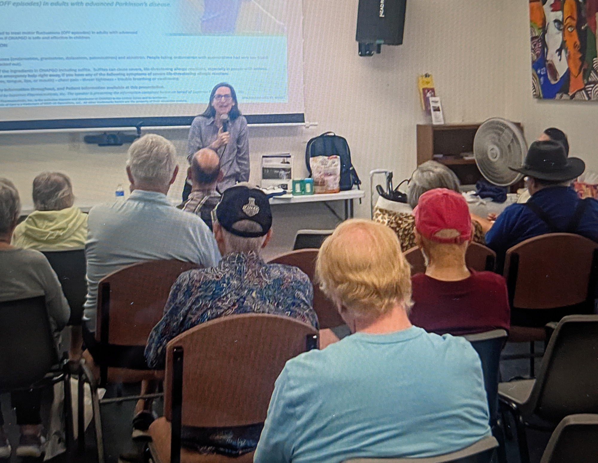November 2025 SACK Class at the Parkinson's Activity Center