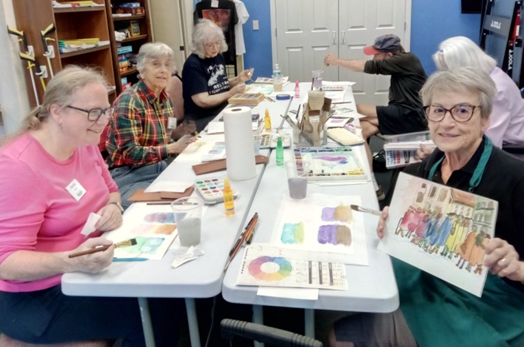 January 2026: Art Class with Bonnie at the PAC