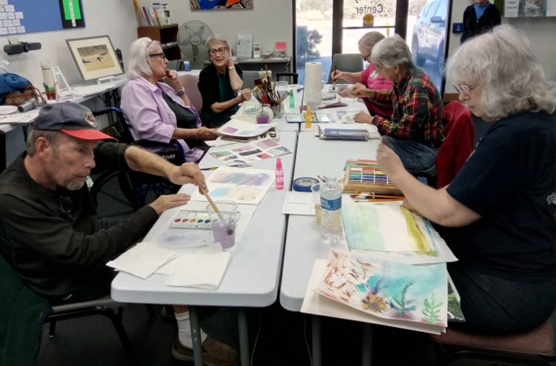 January 2026: Art Class with Bonnie at the PAC