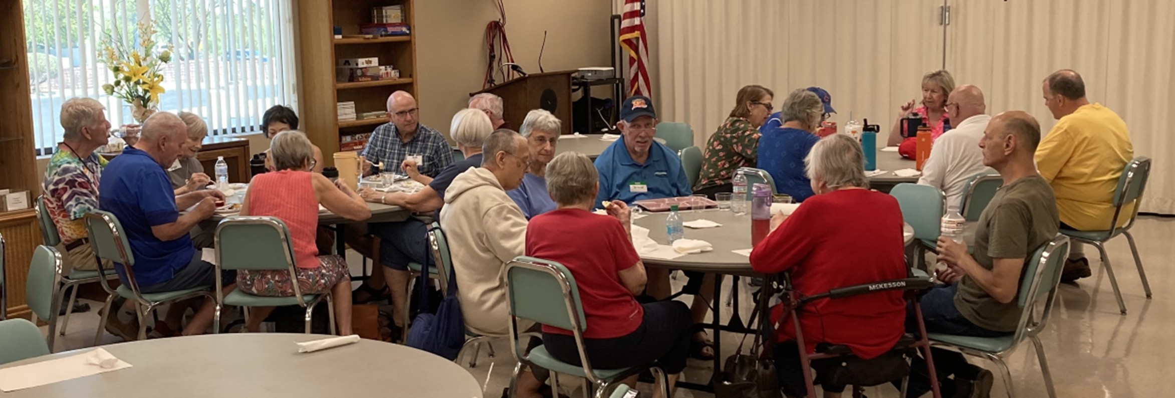 June 2026 Parkinson's Support Group Summer Potluck held at Friends In Deed