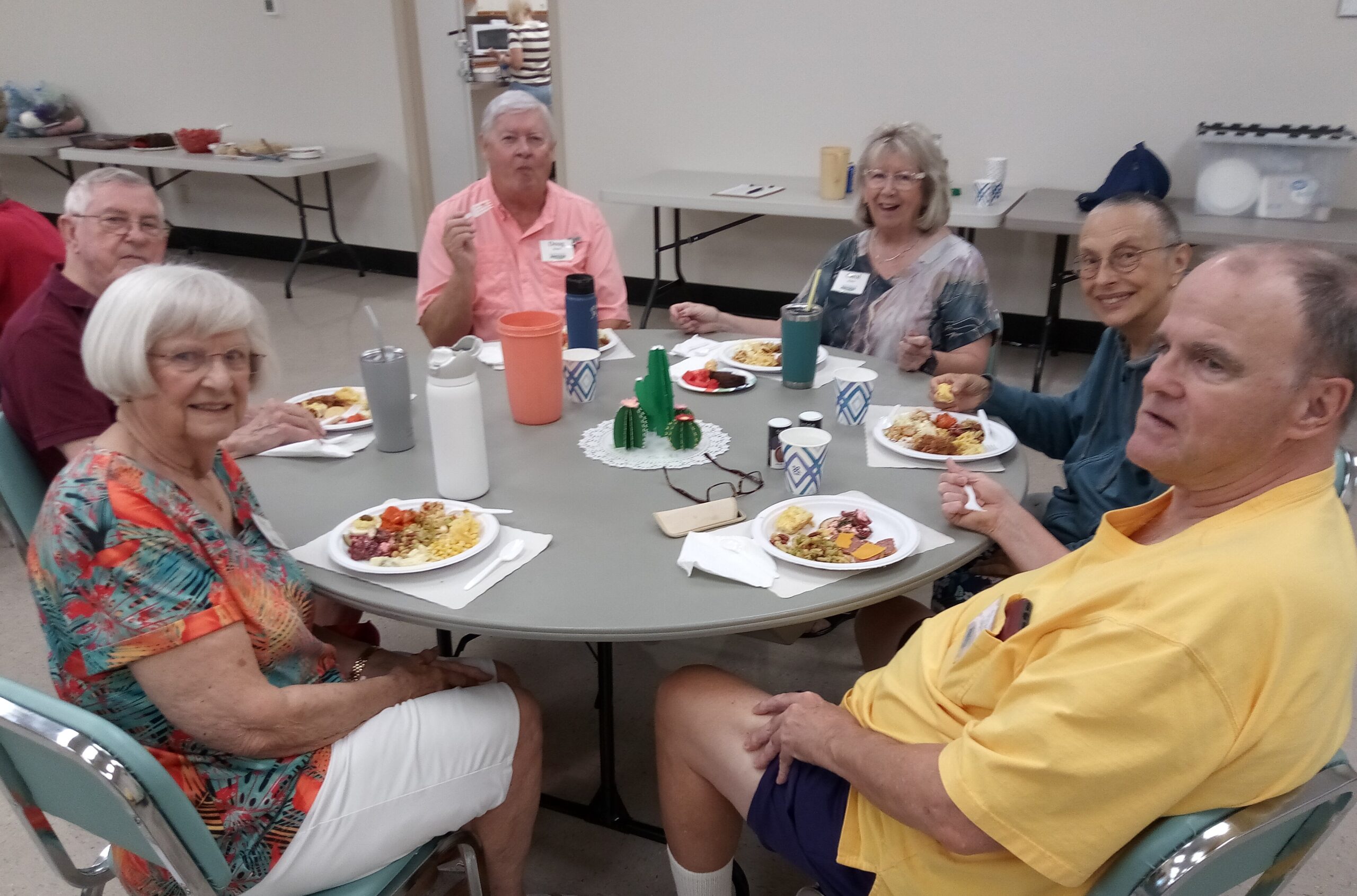 August 2026: Parkinson's Support Group Potluck held at Friends In Deed
