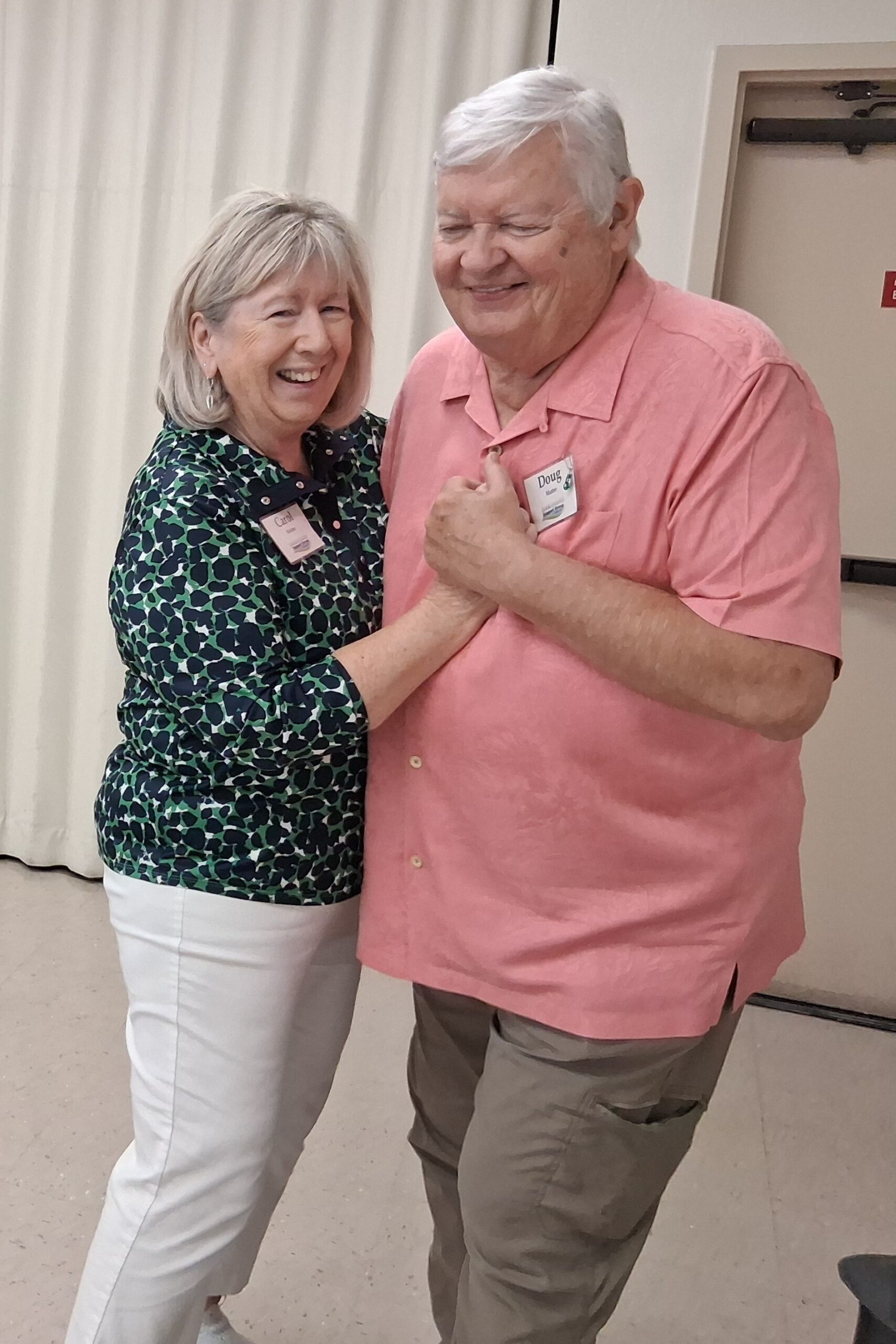 September 2026: Carol & Doug  at Support Group's Fall Potluck held at Friends In Deed